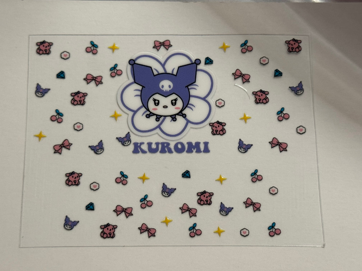 Kuku UV DTF for mini tumblers