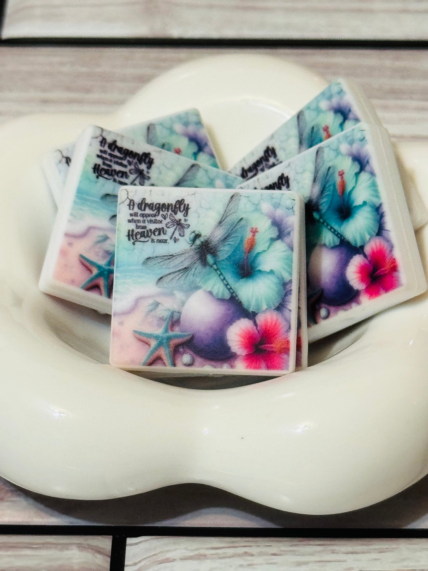 A Dragonfly from Heaven Silicone focal bead-1 custom