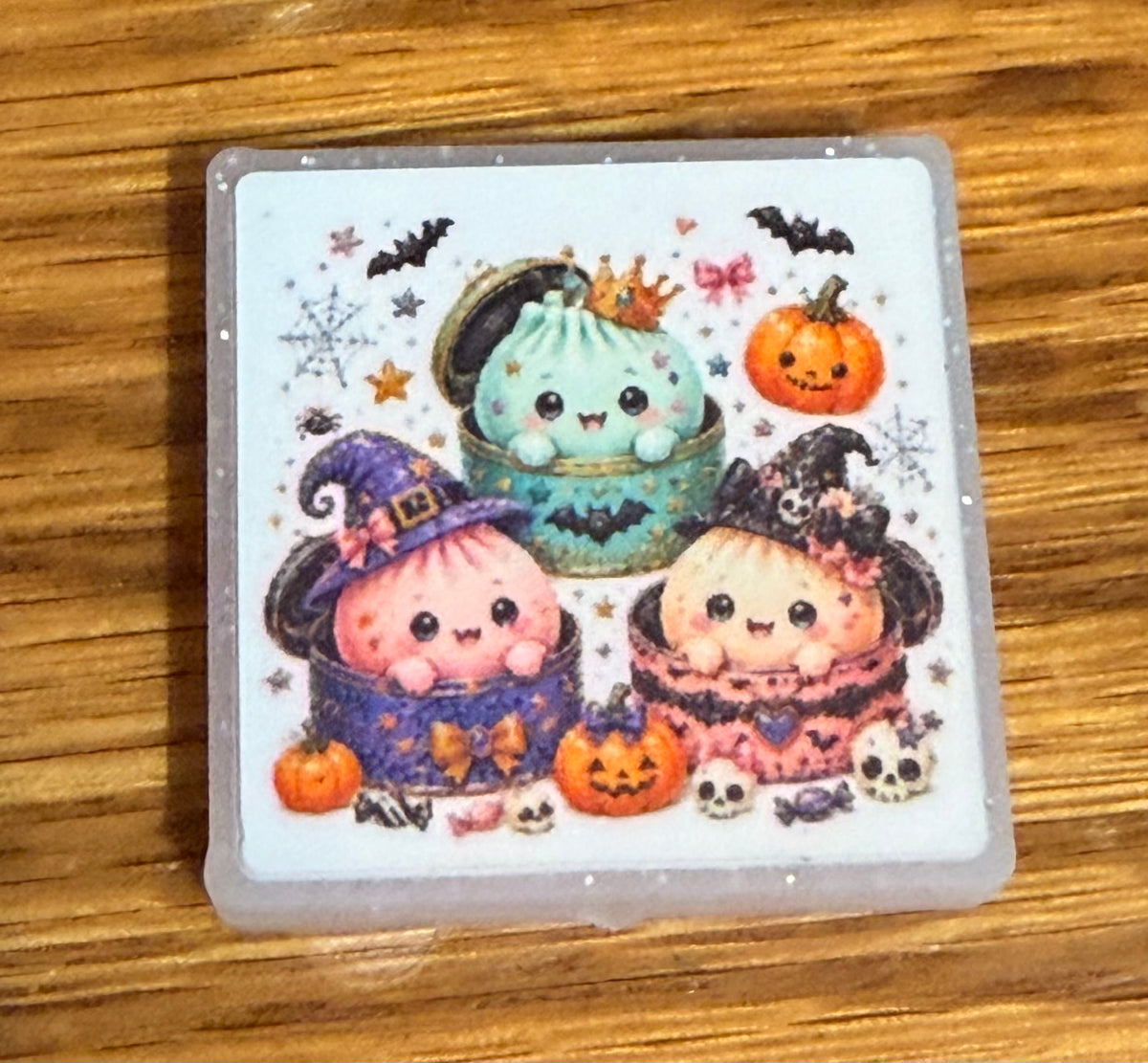 Ghost Dumplings Lumious Dumplings focal bead