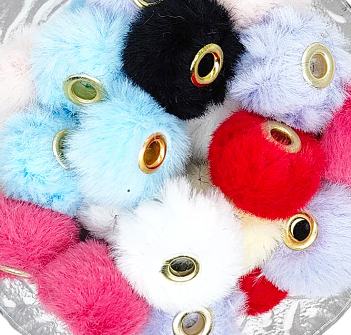 Fuzzy Spacer Bead Mix -10