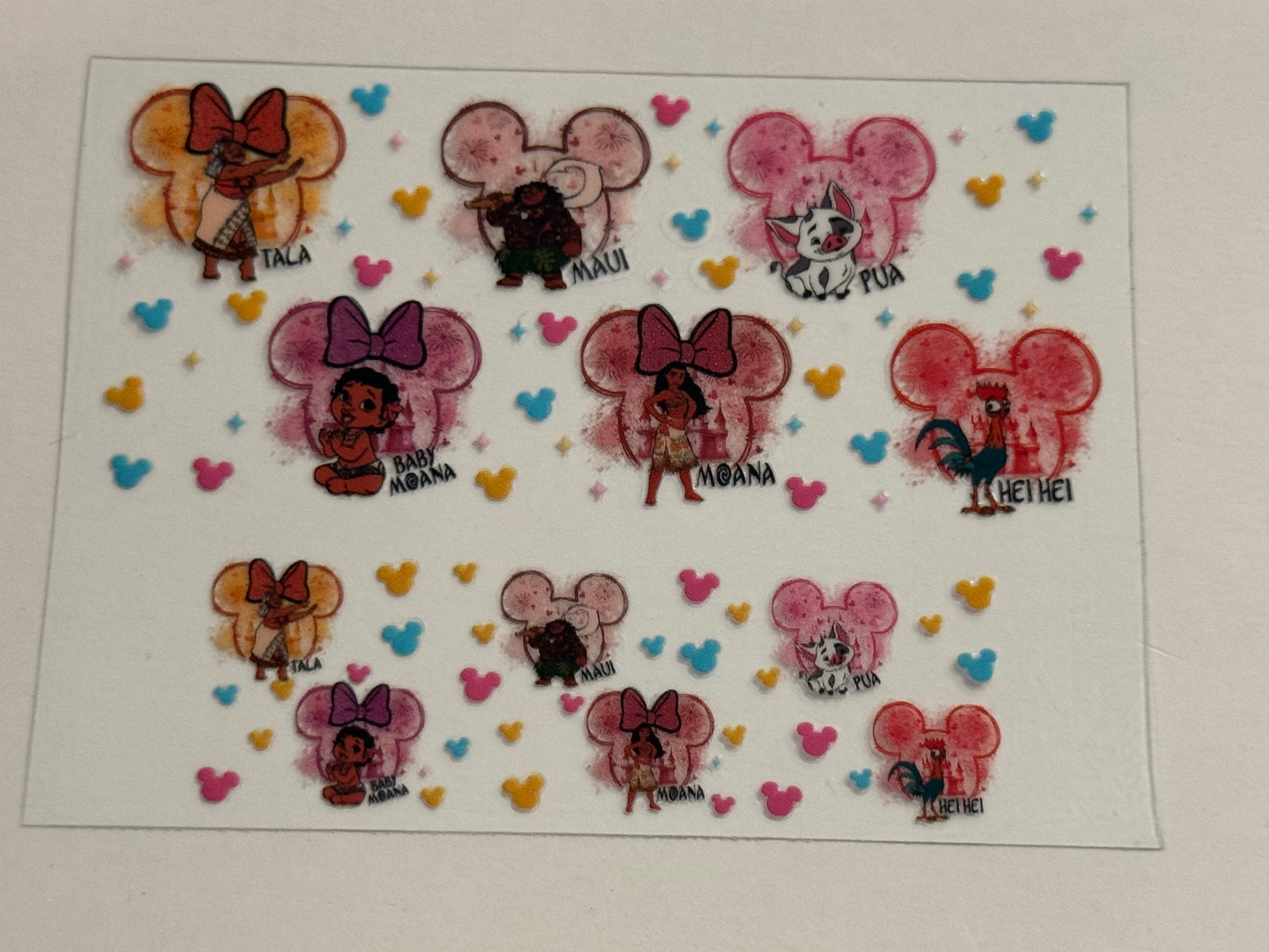 All the princess UV DTF for Mini Tumblers