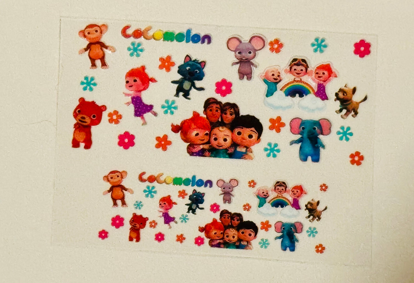 Melon friends dtf sticker