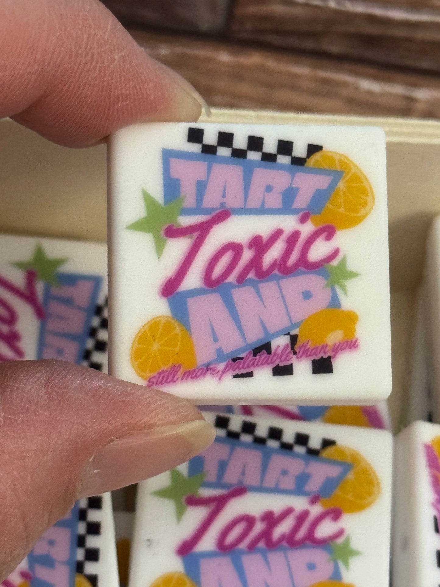 Tart & Toxic still more palatable than you custom silicone focal bead-1