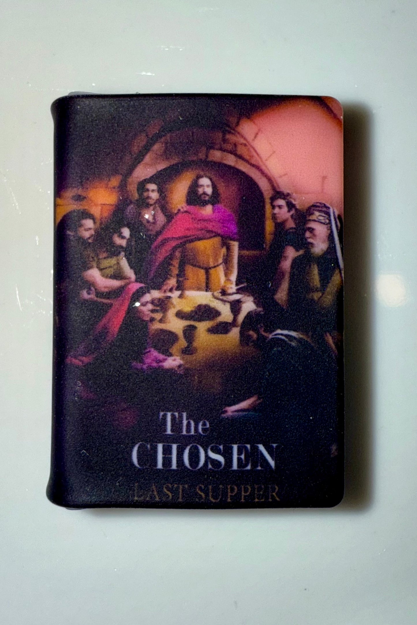 The Last Supper Book Silicone Focal bead-1