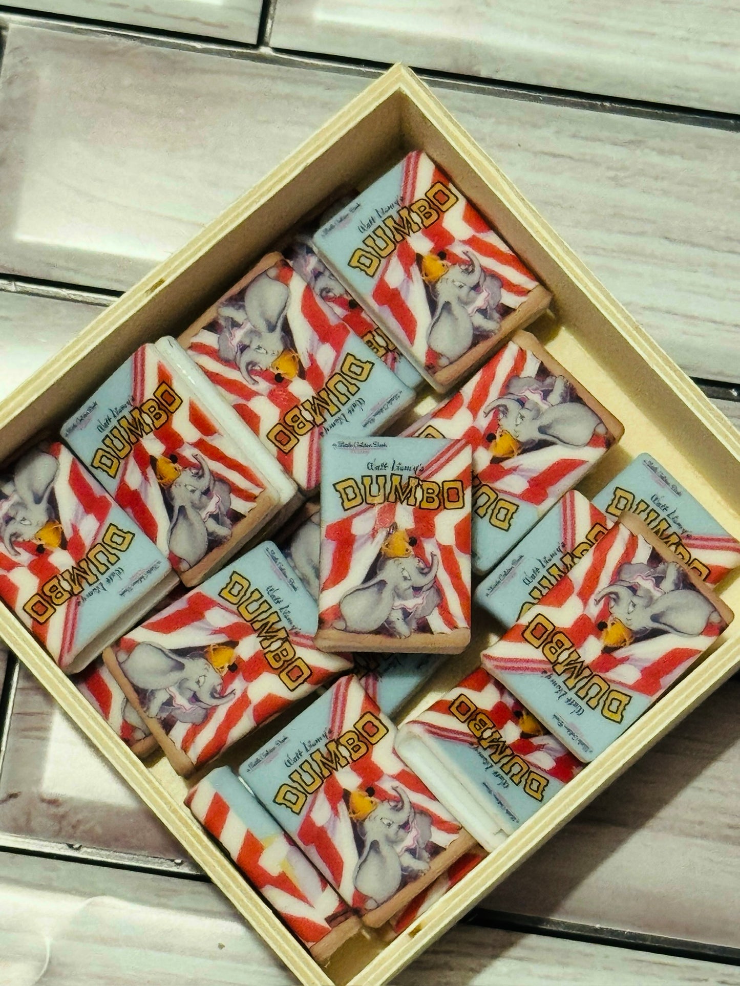 Elephant Dumbo Silicone Book Focal Bead-1