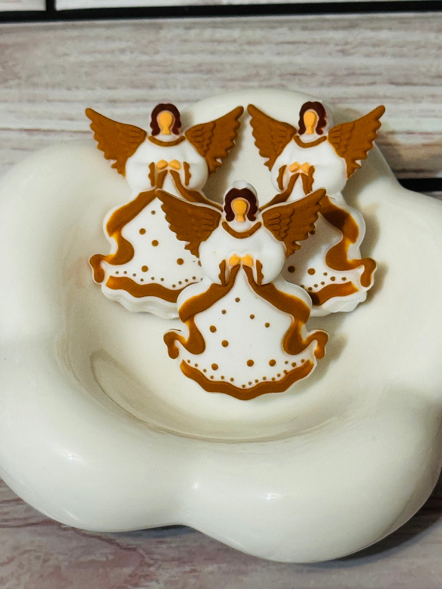 Christmas Silicone Angel Blonde or Brunette-1