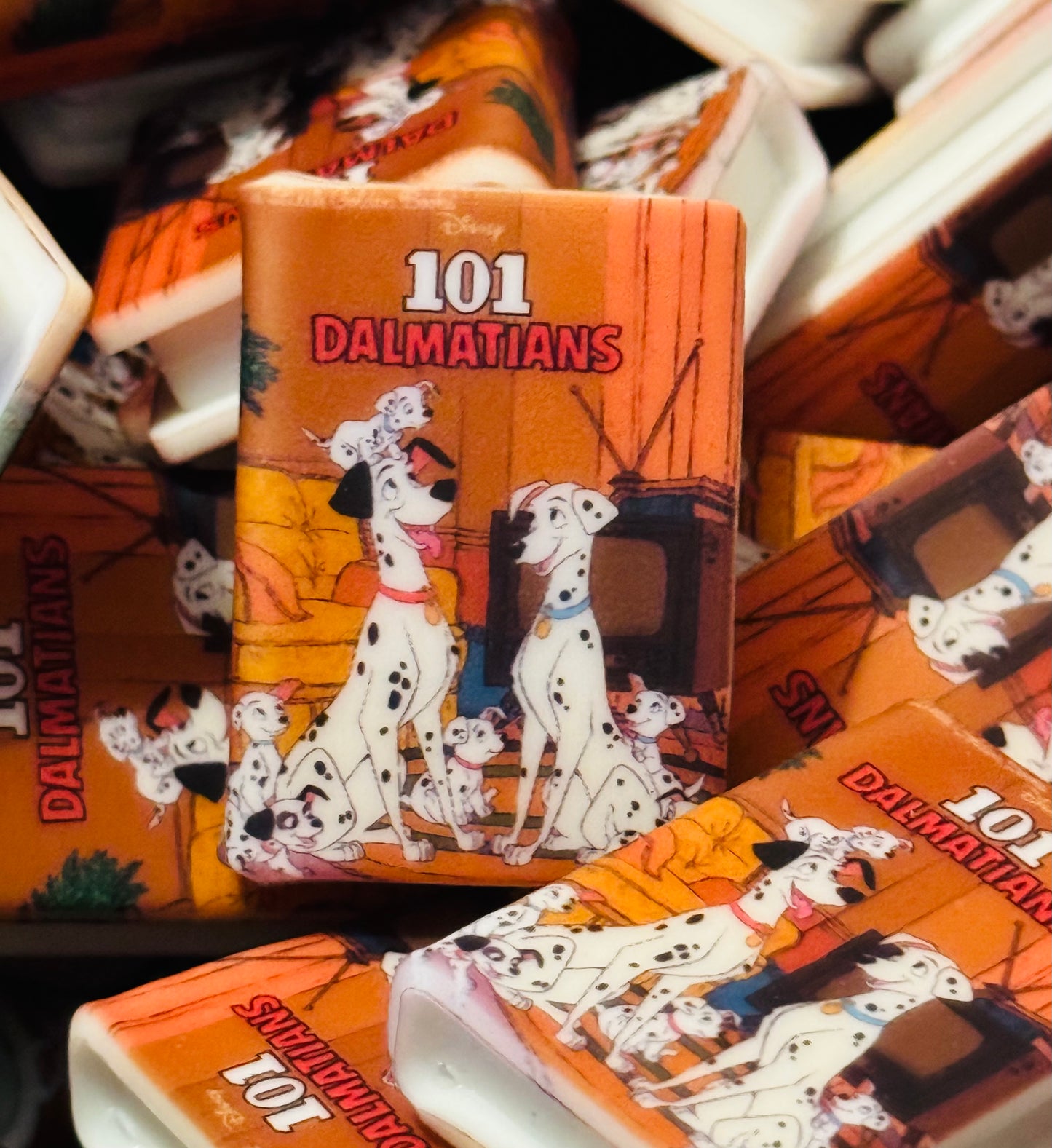 Dalmatians Silicone bead Book custom