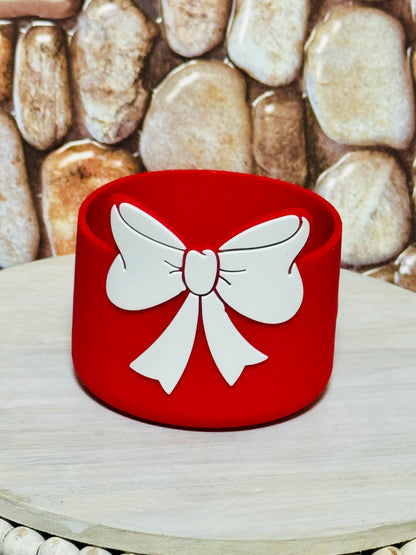 Bow Silicone Tumbler Boots -1