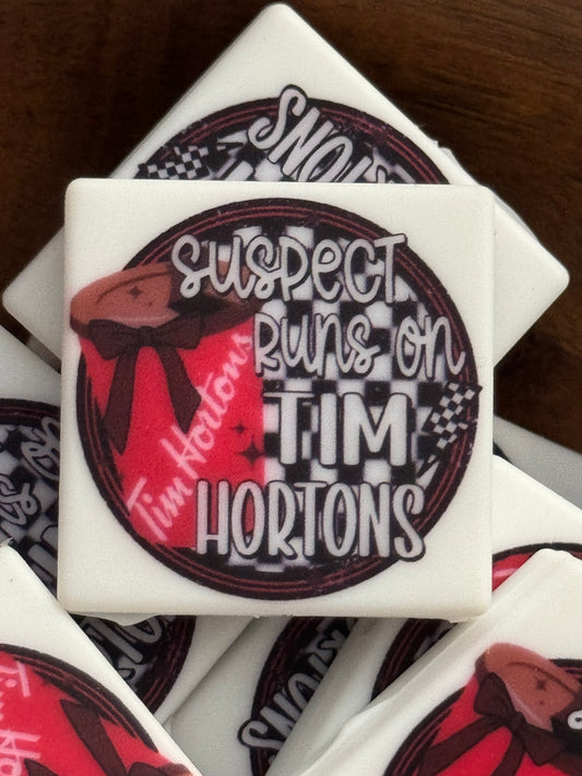 Suspect runs on Tim Hortons Silicone Focal Bead-1