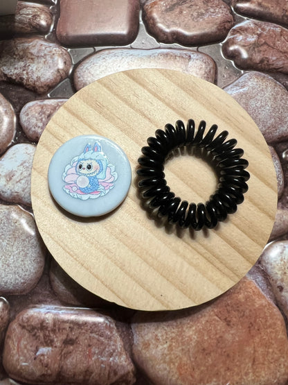 Labubu Circles for DIY with Hole-5 mix
