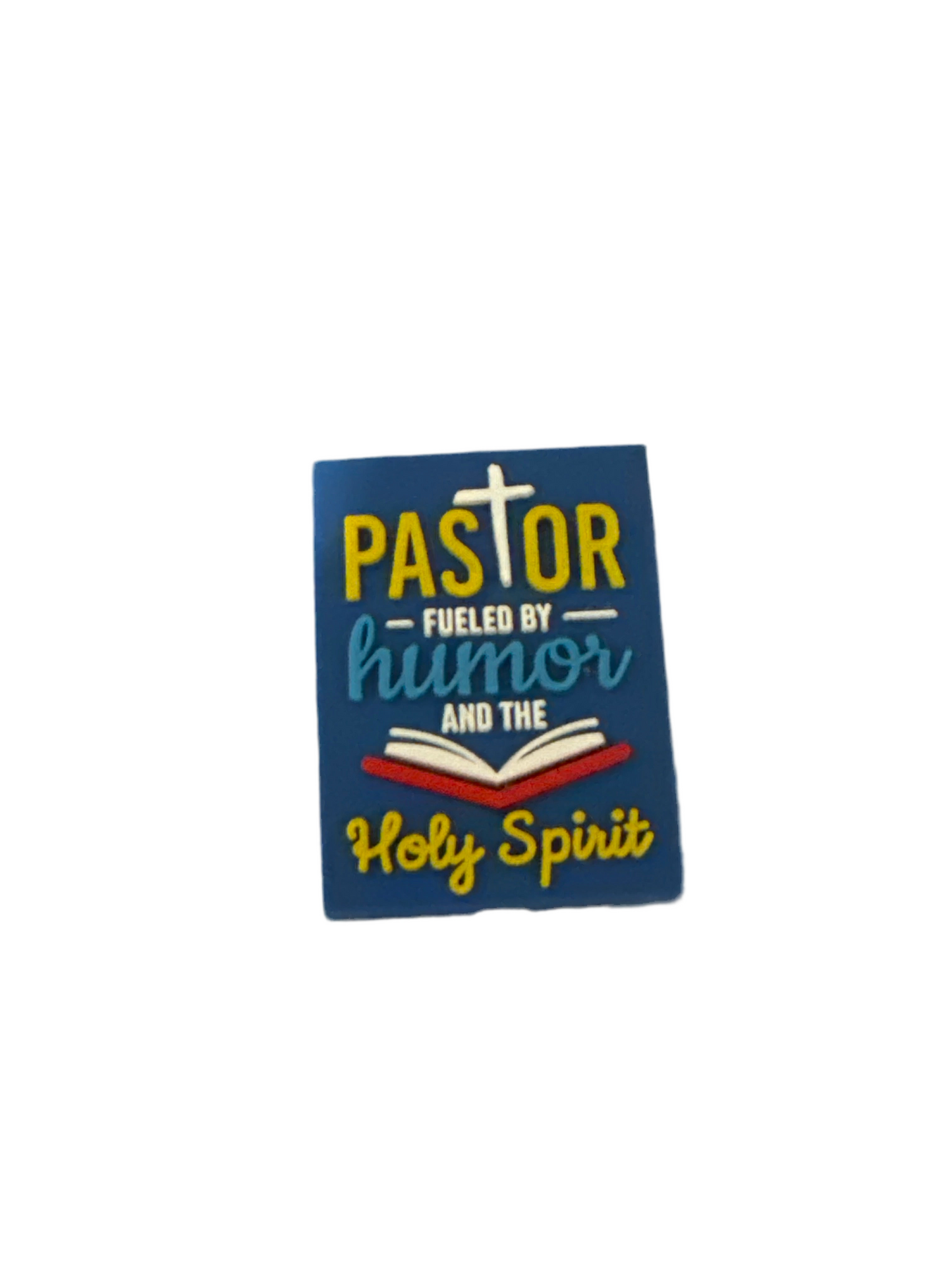 Pastor fueled by Humor and the Holy Spirit Focal Bead-1 Custom