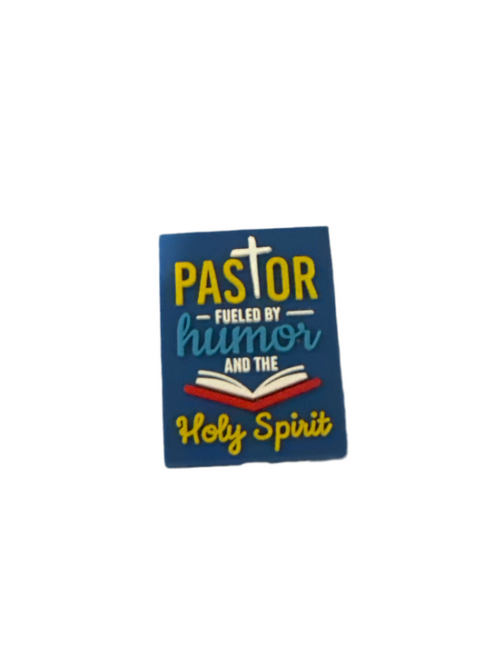 Pastor fueled by Humor and the Holy Spirit Focal Bead-1 Custom