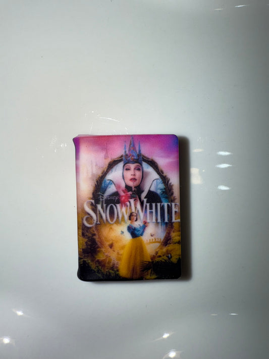 Princess Snow Book Silicone Focal bead-1