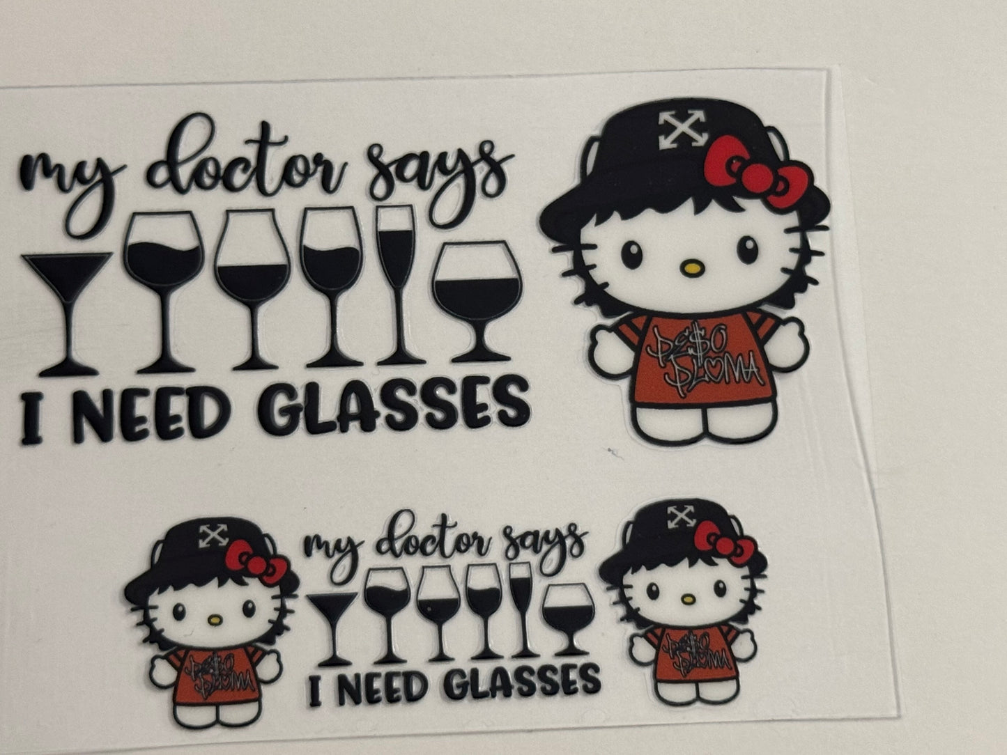 Doctor says I need glasses