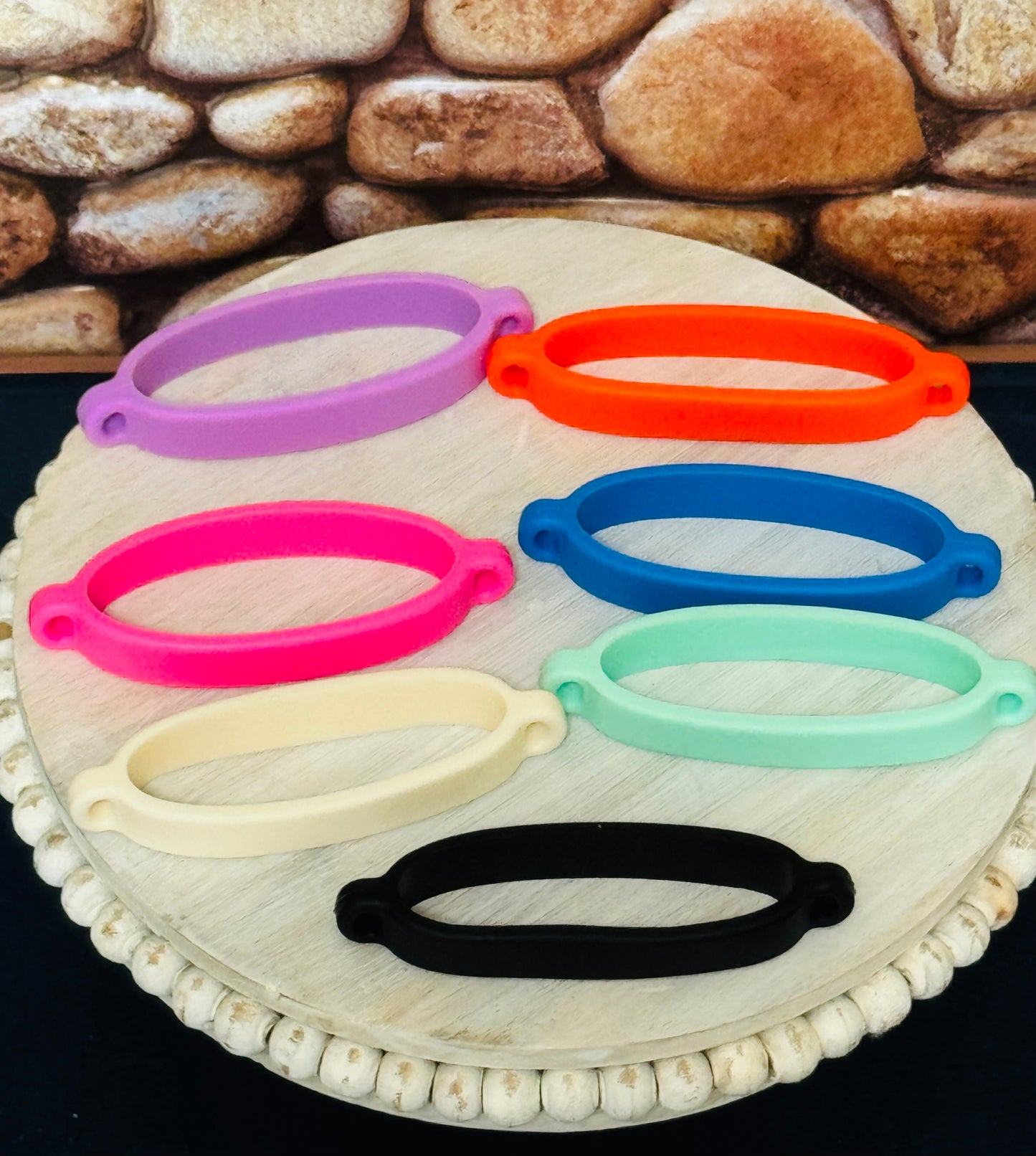 Silicone Tumbler Collar/Chain holder