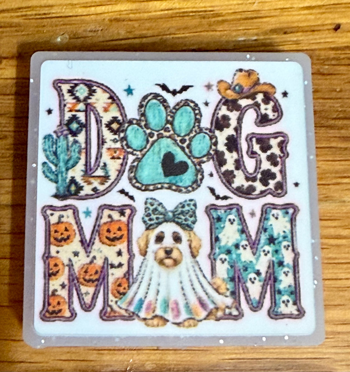 Dog Mom Luminous Silicone focal