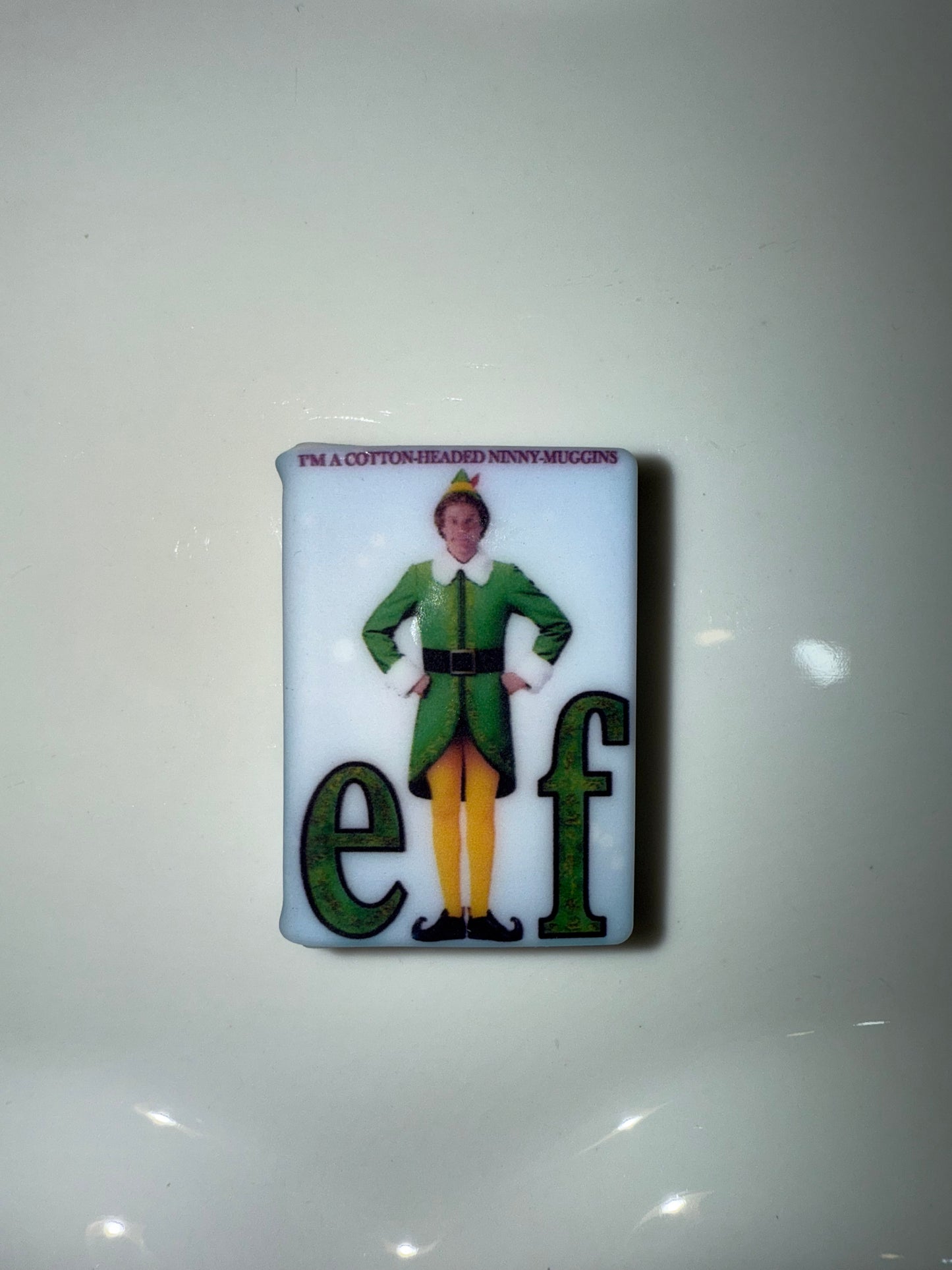 Elf’s Man Book Silicone Focal bead-1
