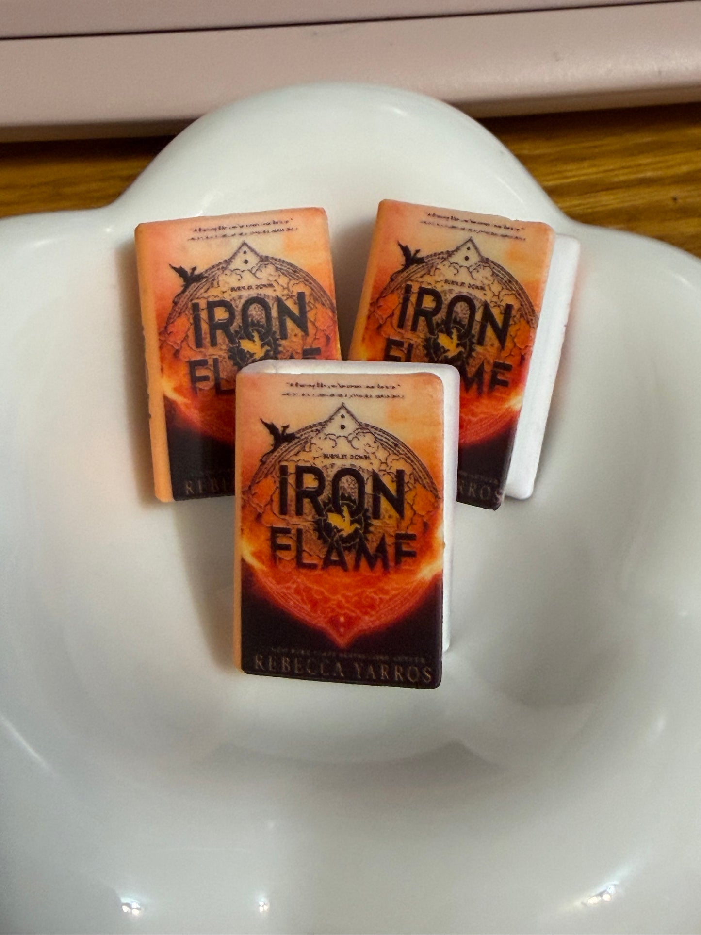 Iron Flame Silicone Book Bead -1