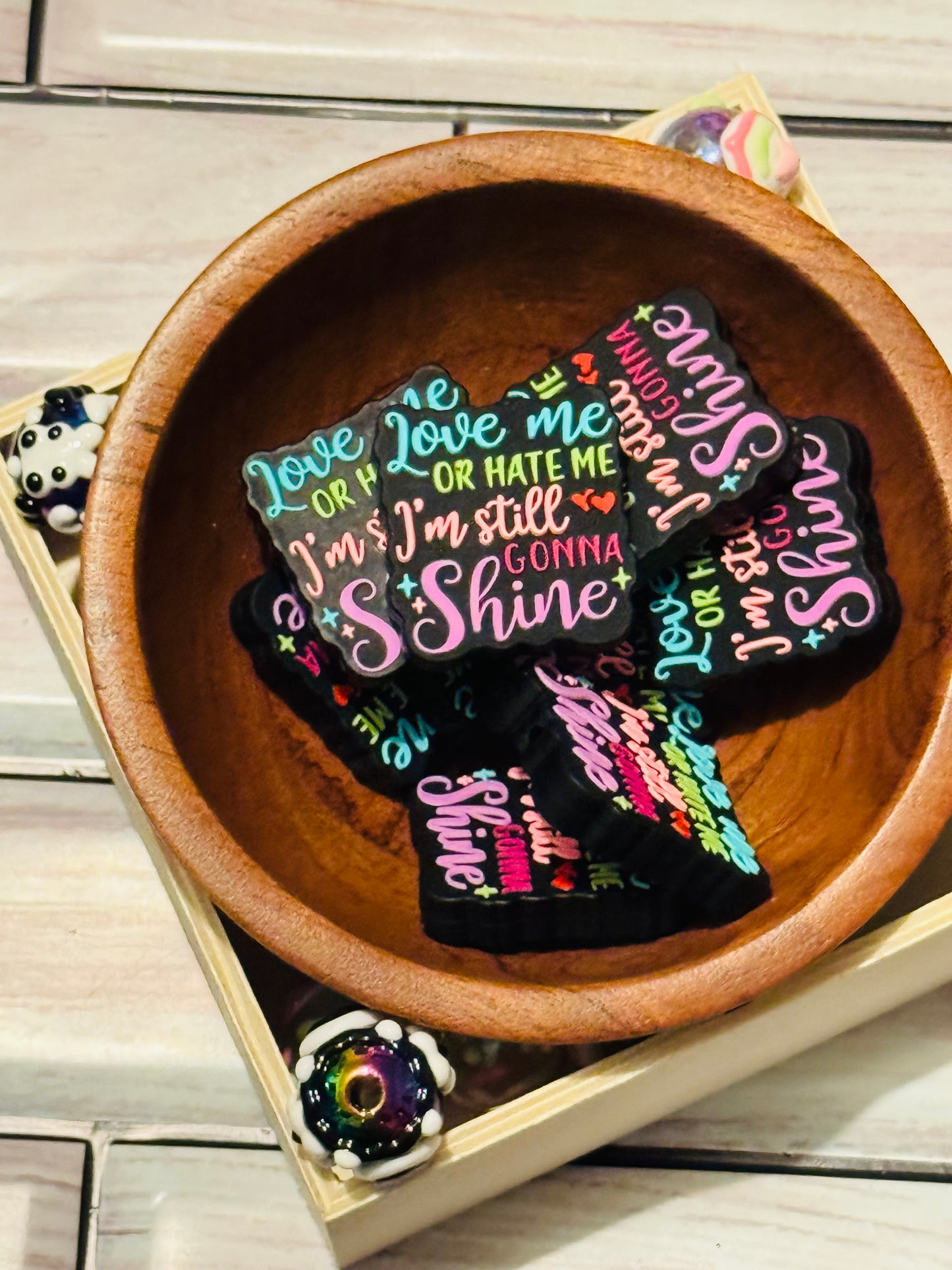 I’m gonna Shine Silicone focal bead-1