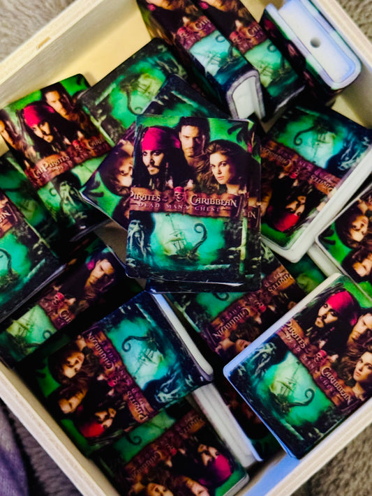 Pirates Silicone Book Focal Bead-1