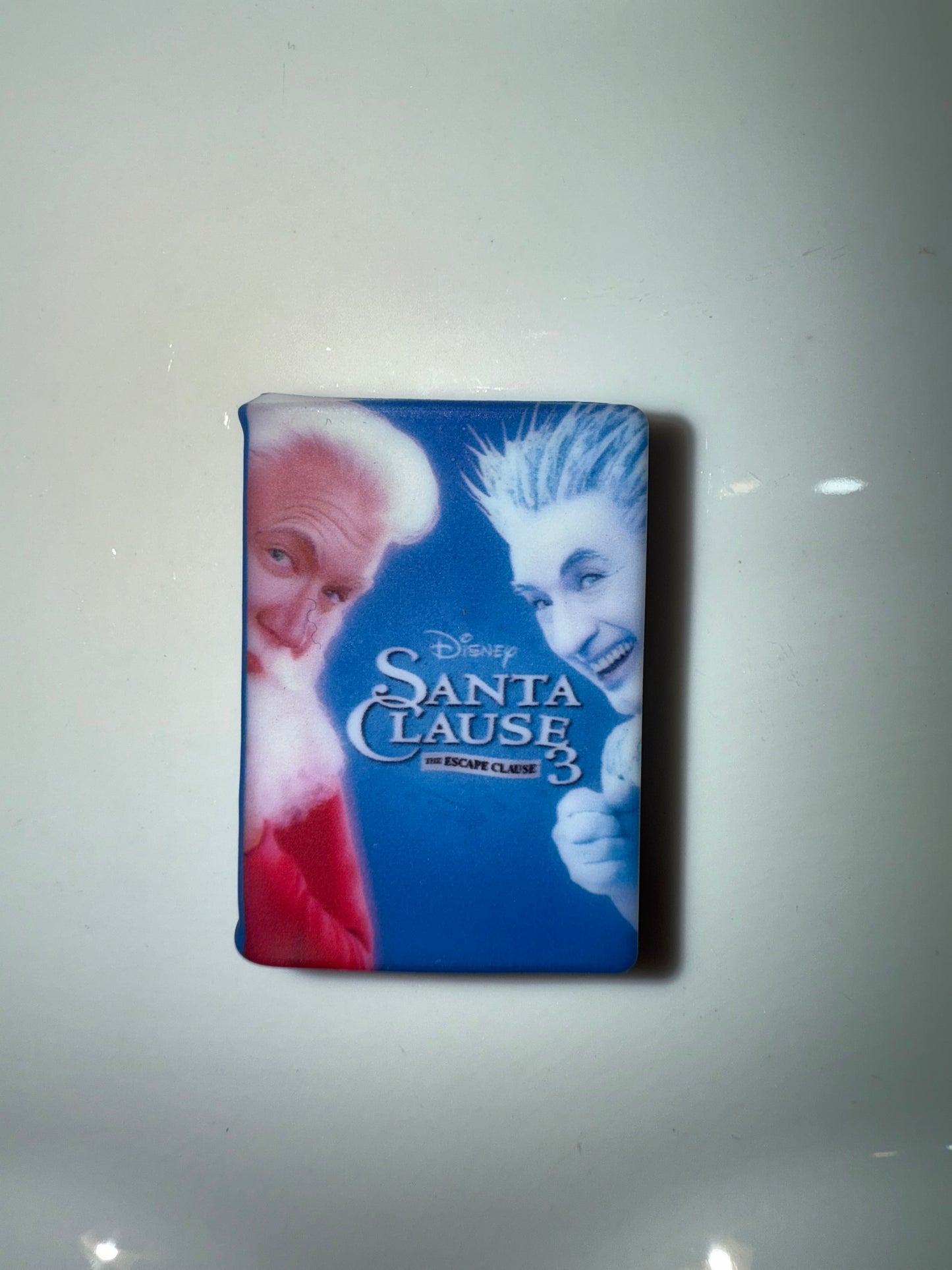 Santa Christmas Movie Book Silicone Focal bead-1