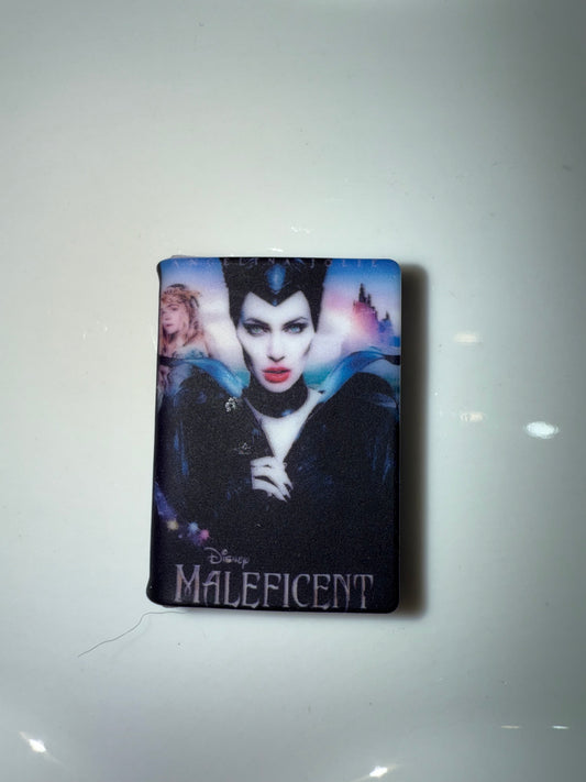 Dragon Lady Mal Movie Book Silicone Focal bead-1