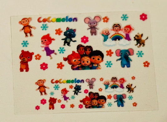 Melon kids dtf sticker