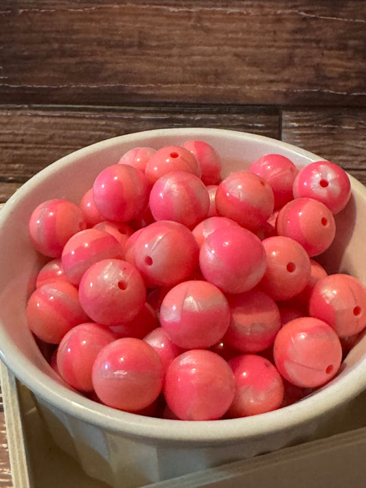 Heavens kiss shiny silicone 15 mm bead-1