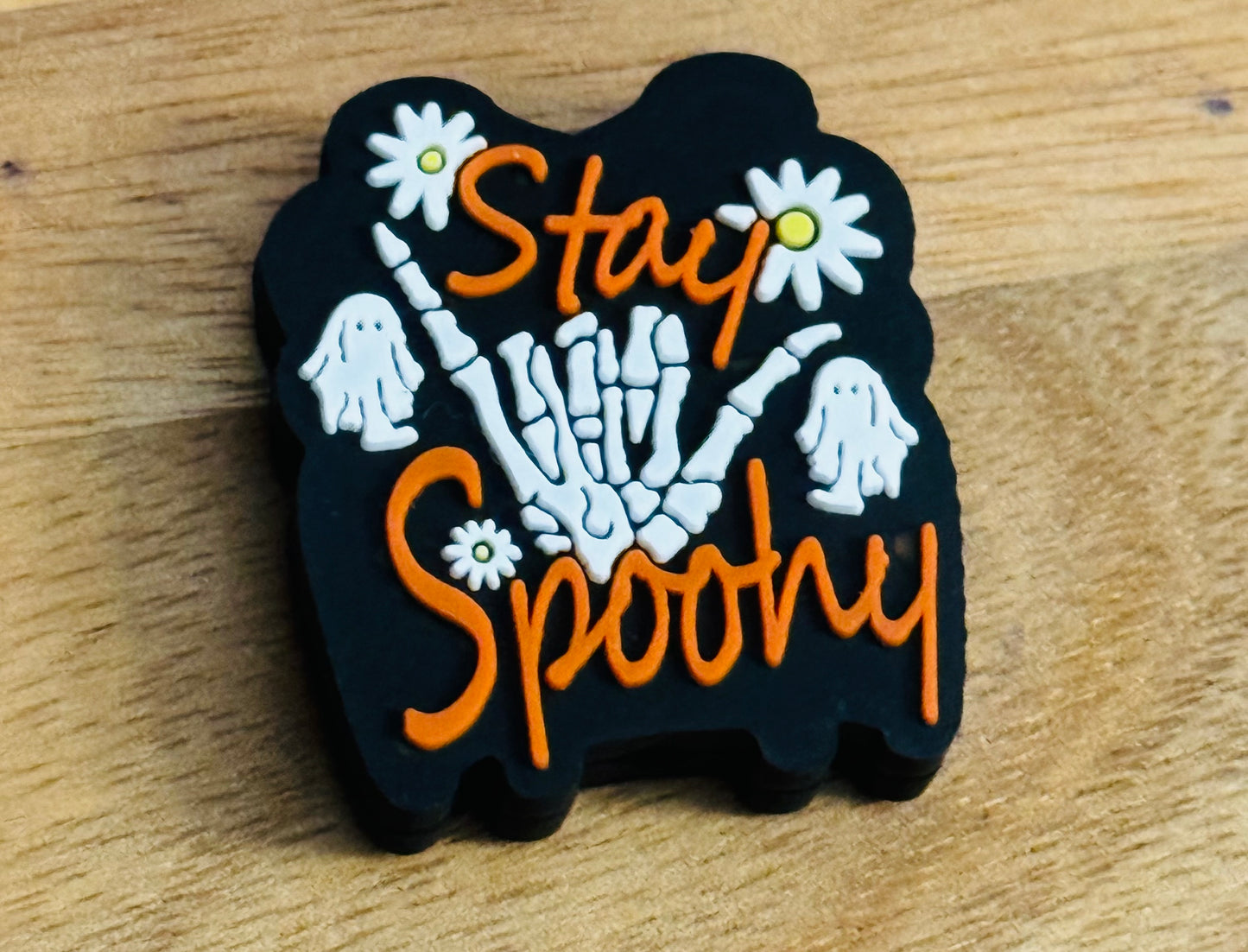 Stay Spooky Silicone Focal