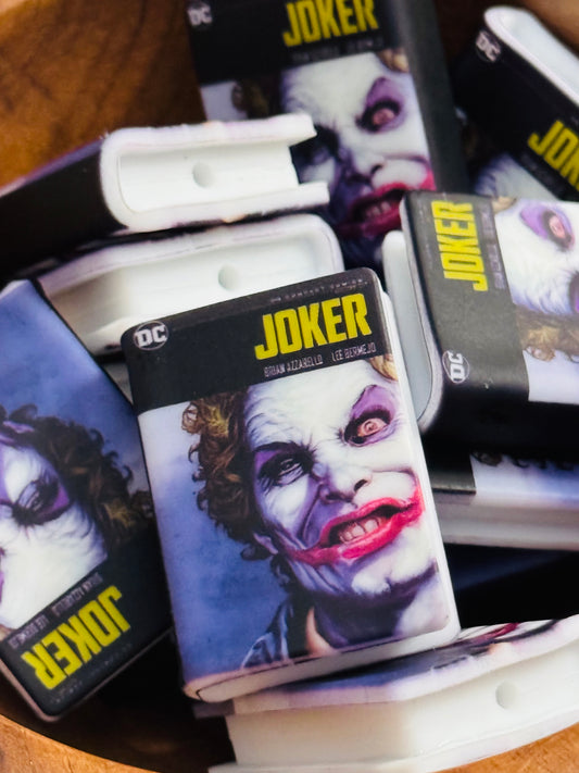 Jokester Comic Silicone Book Focal Bead -1