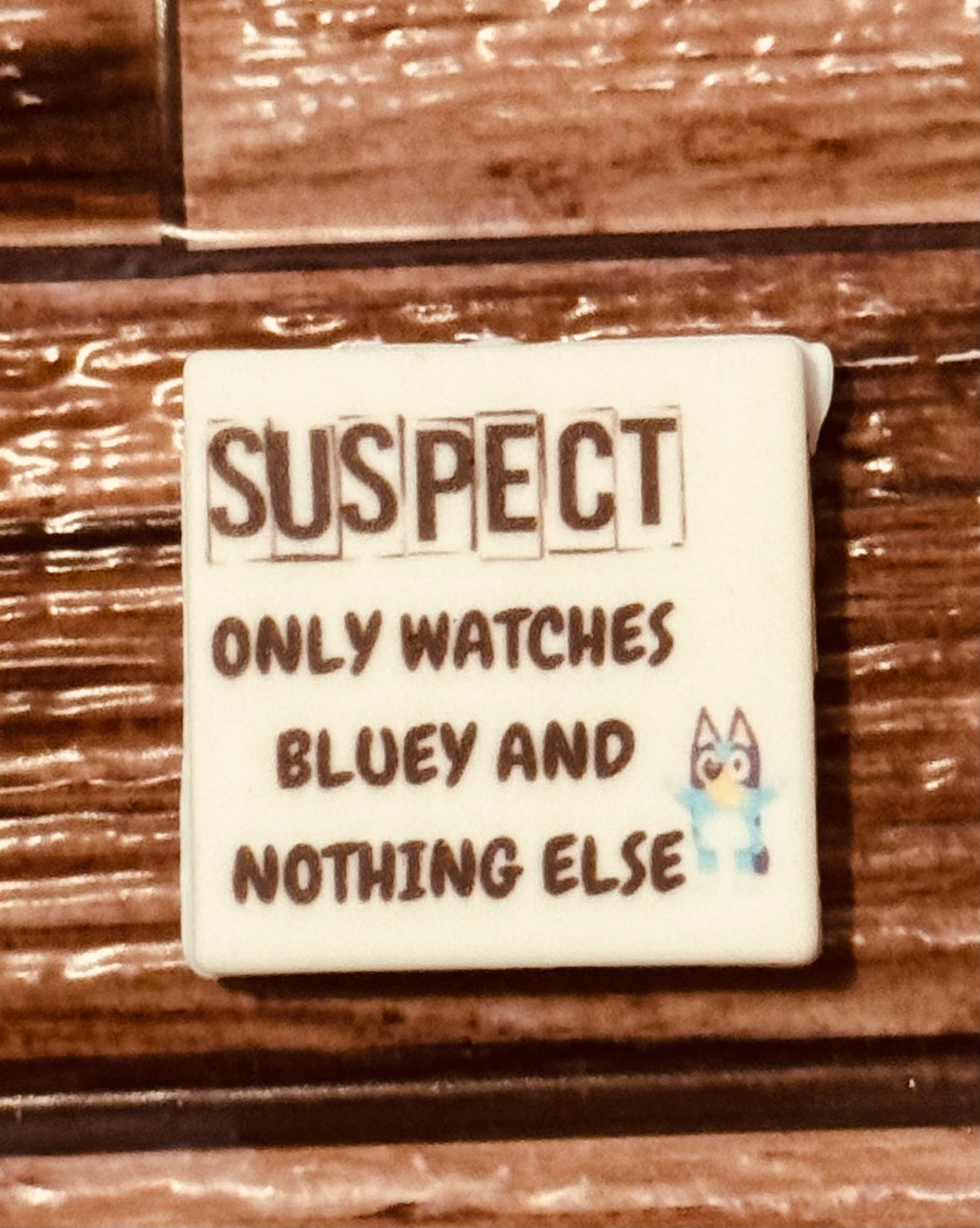 Suspects only watches Blue dog and nothing else-1 bead