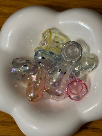 Acrylic Ghost pearlescent Mix- 5