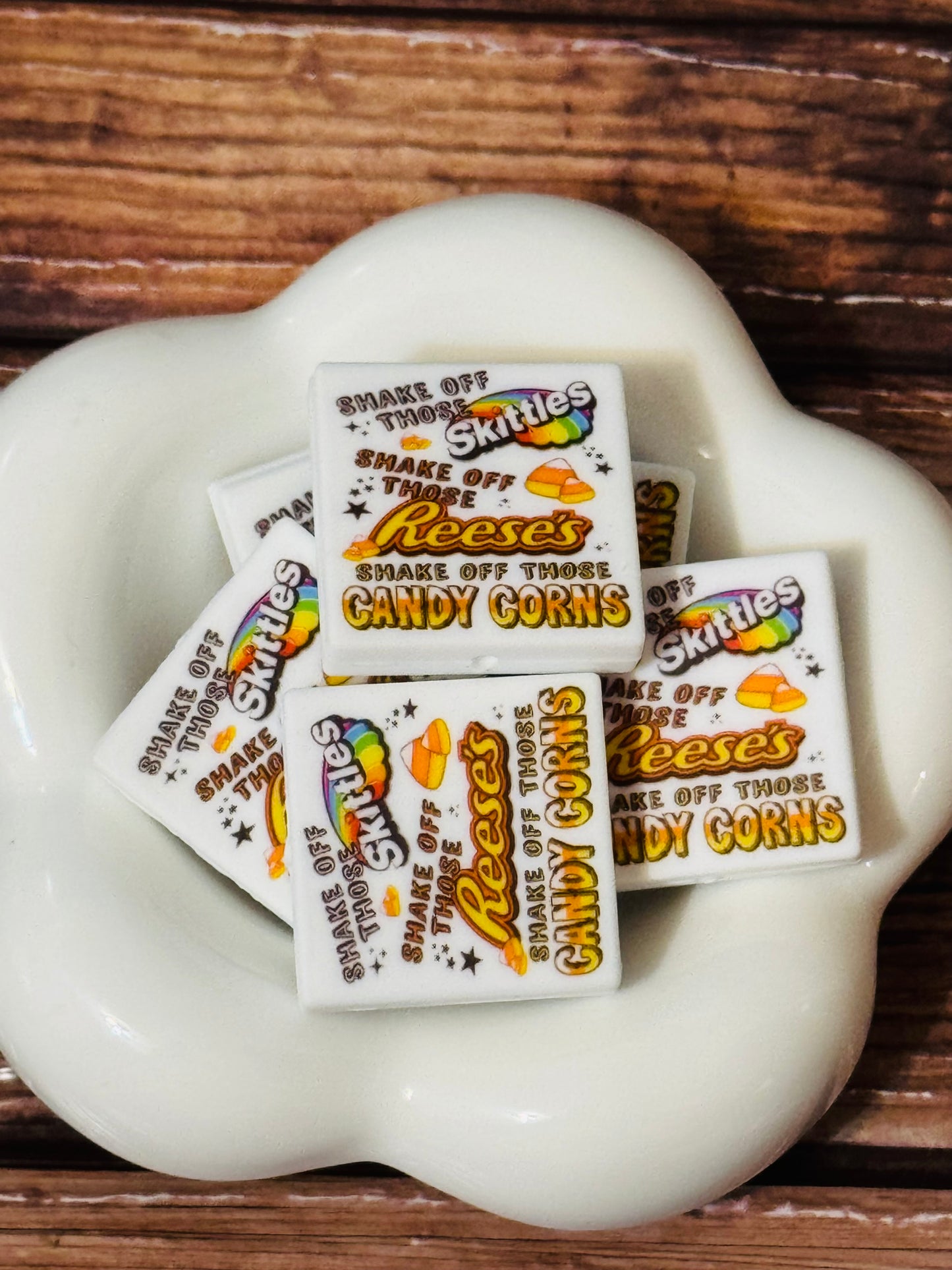 Ride the witches broom song silicone, focal bead