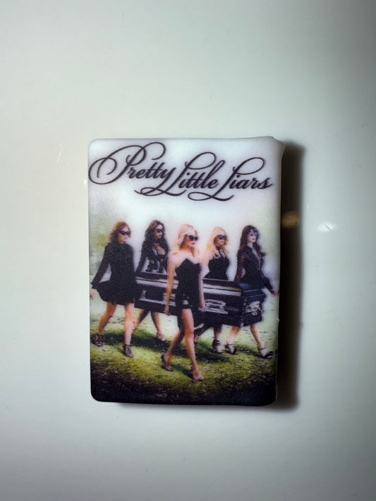 Pretty liars Book Silicone Focal bead-1