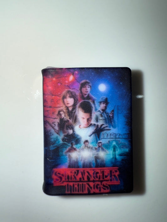 Strange Things Book Silicone Focal bead-1