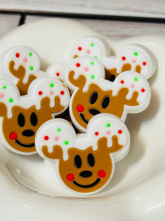 Mouse Desert Heads Silicone focal bead-1