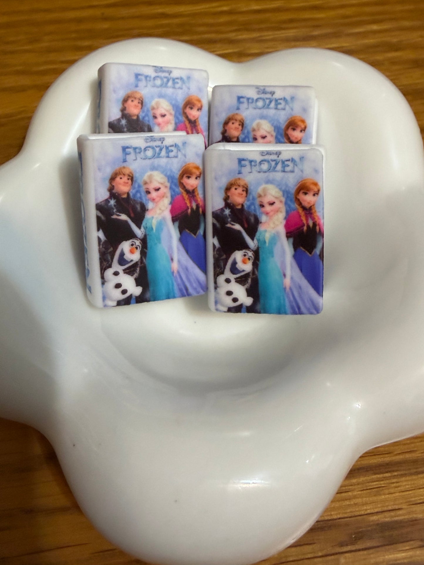 Fro-zen Silicone Book Focal Bead-1