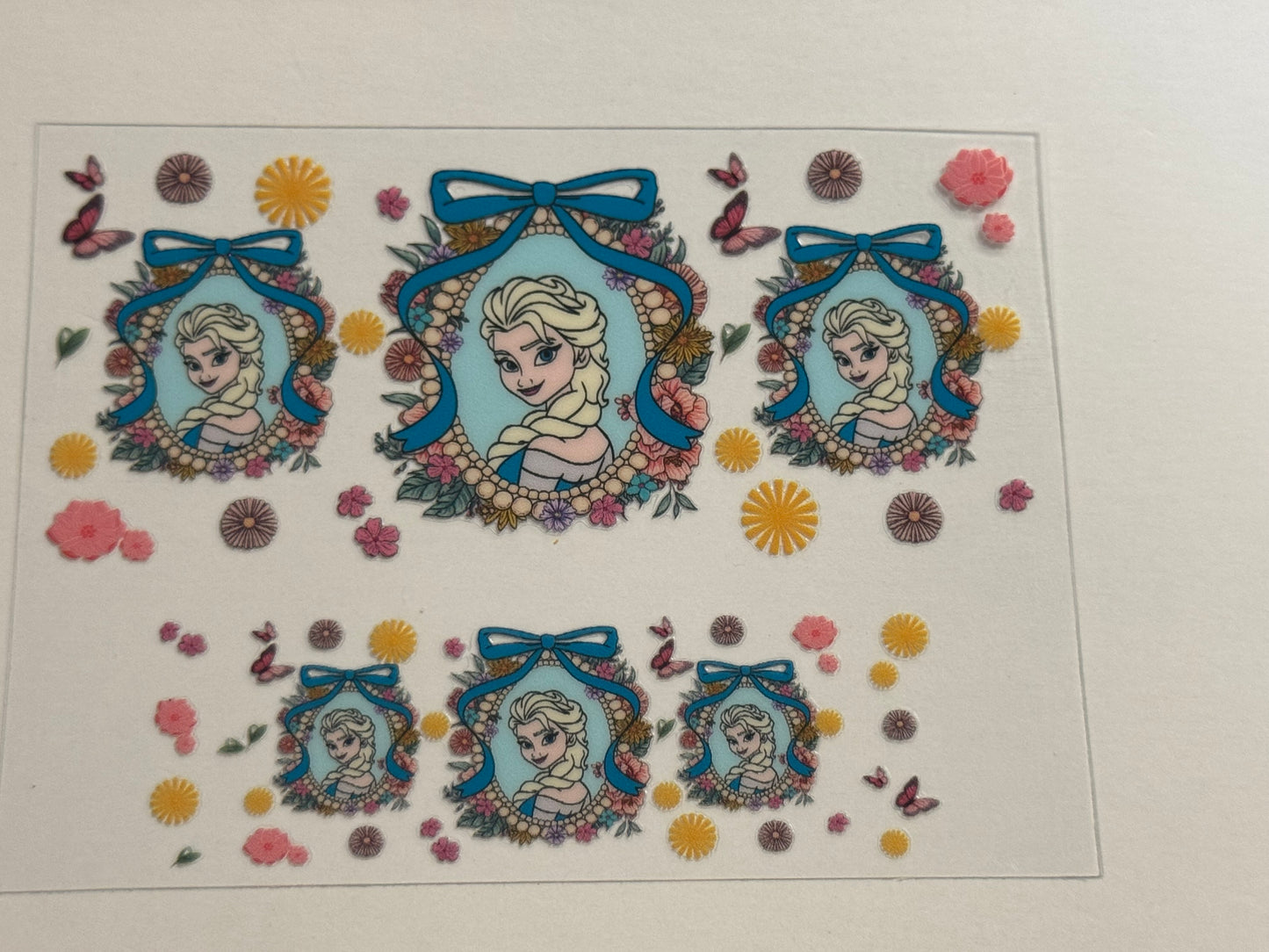 Let it go UV DTF for Mini Tumblers