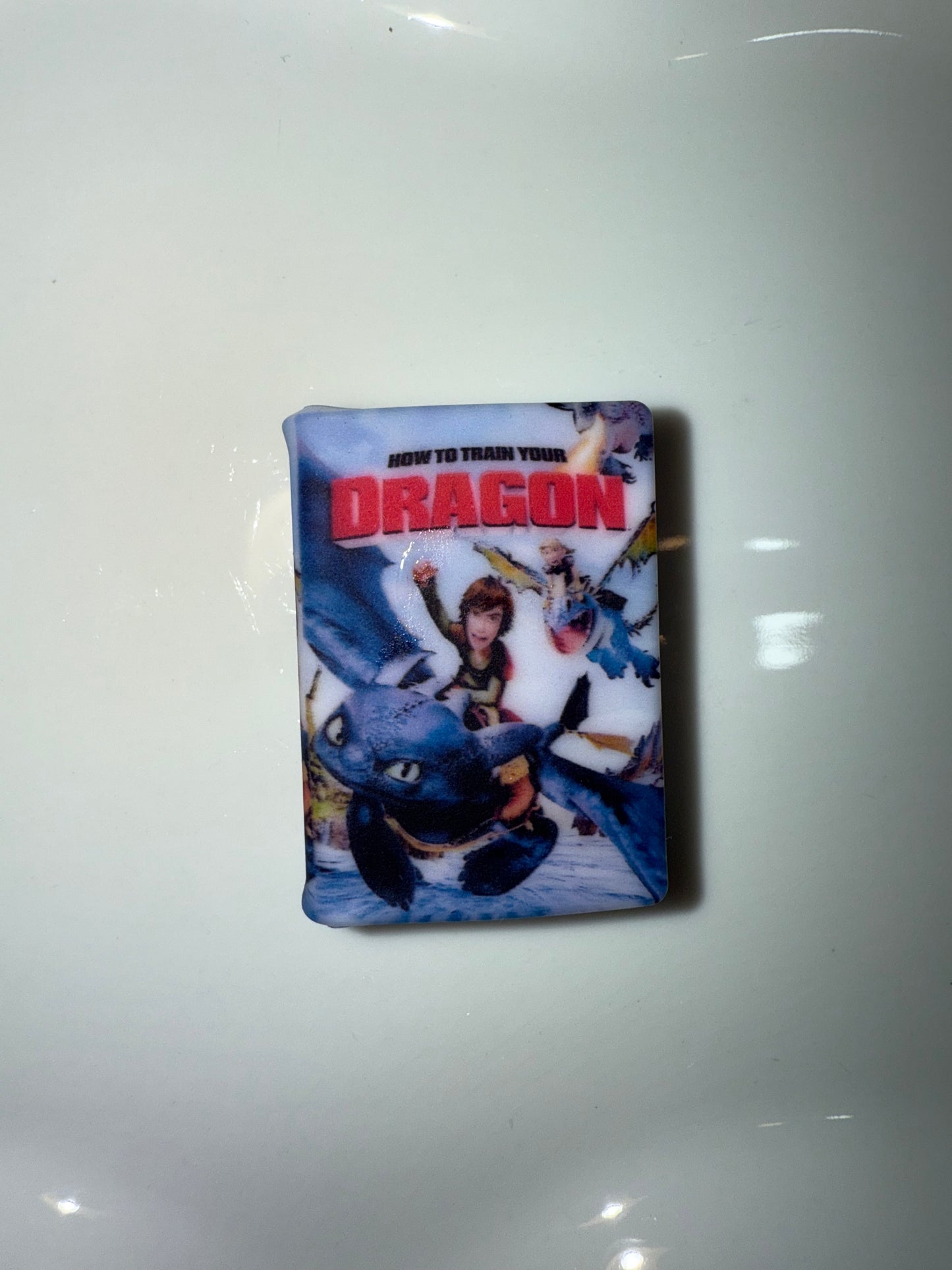 Dragon Book Silicone Focal bead-1