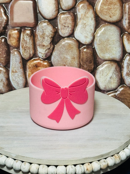 Bow Silicone Tumbler Boots -1