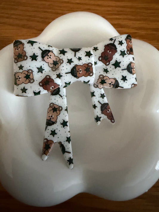 Starbees Large Bow Silicone Bead-1