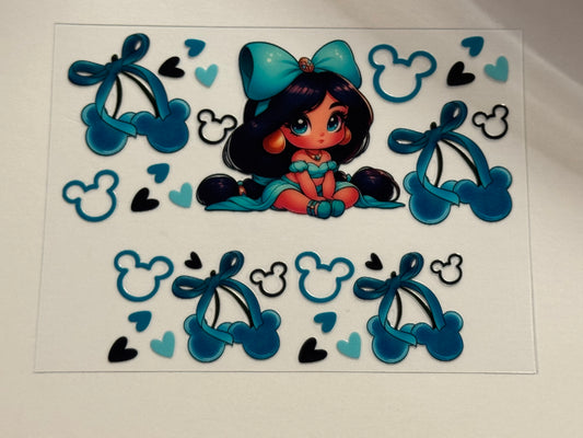 Baby Jas & Cherries  DTF  for mini tumblers