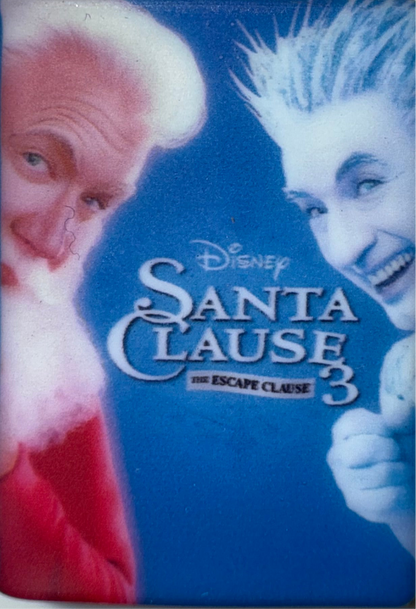 Santa Christmas Movie Book Silicone Focal bead-1