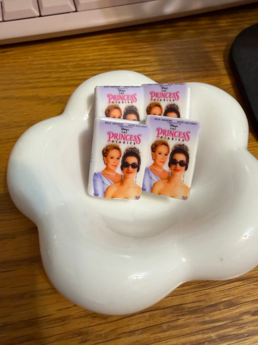 Diary of a Princess Silicone Book Bead -1