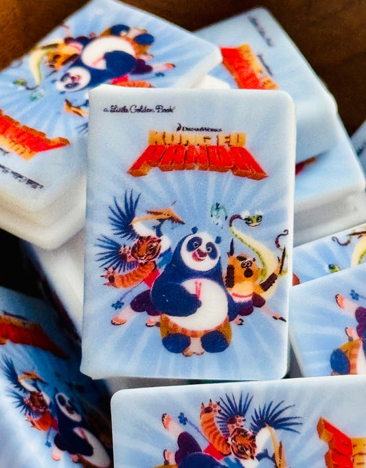 Panda Kunfu Silicone Book Focal Bead-1