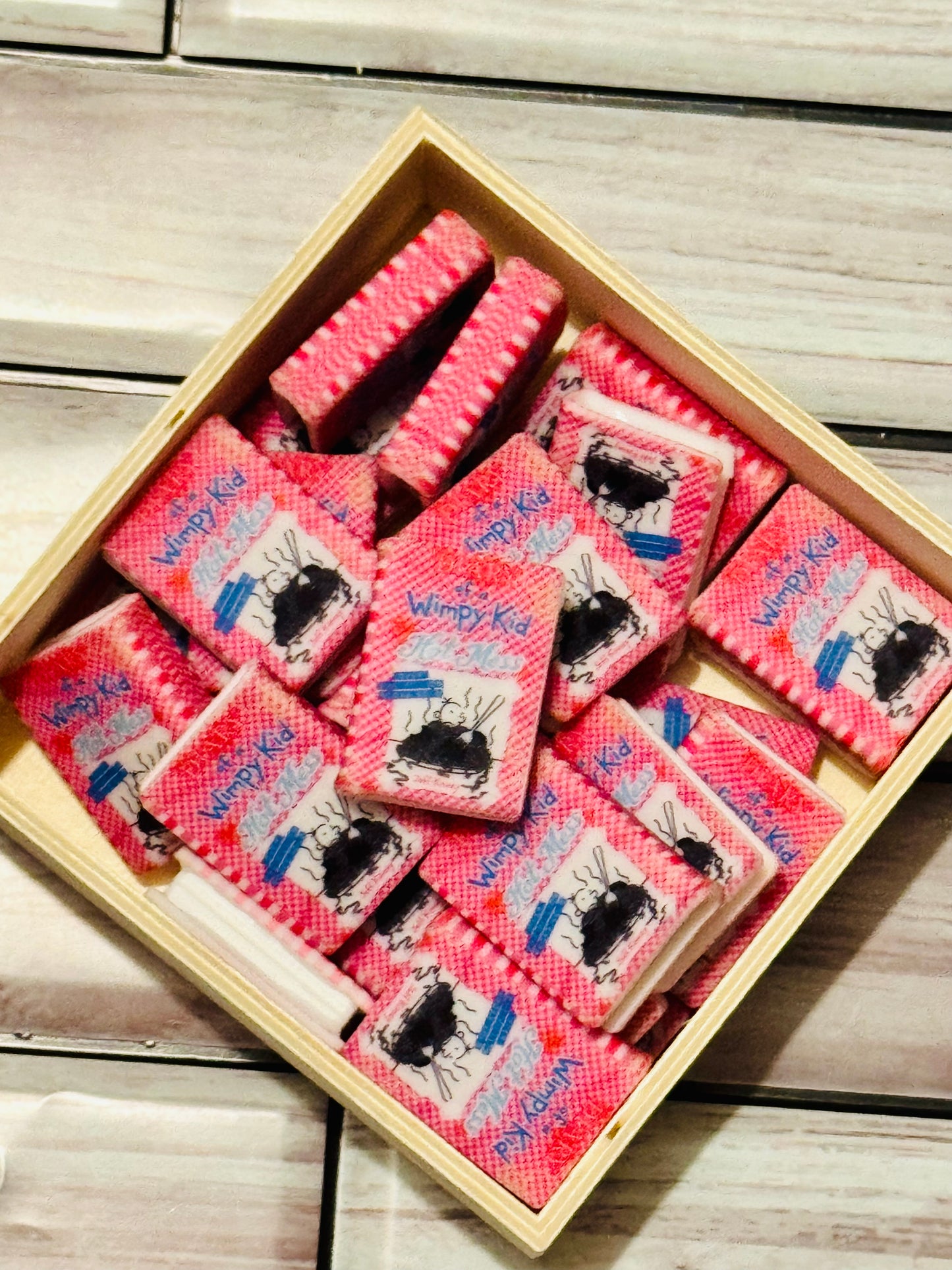 Wimpy Kiddo Silicone Book Focal Bead-1