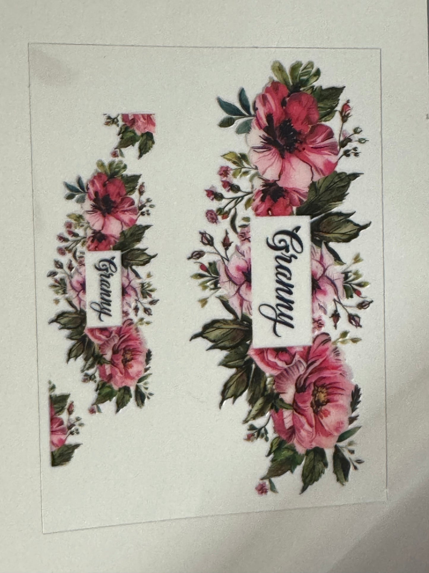 Granny dtf sticker mini tumbler