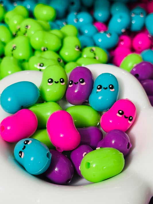 Jelly Beans Silicone focal Bead-1 bean