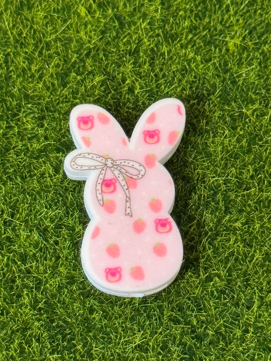 Lotso Easter Bunny Silicone Focal bead-1