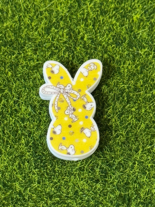 Snoop Easter bunny silicone bead -1